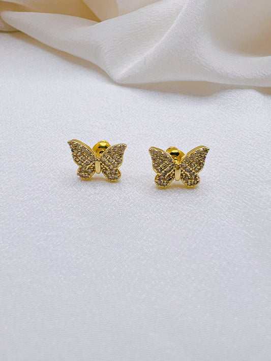 Butterfly Studs Earrings - Paumi