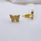 Butterfly Studs Earrings - Paumi