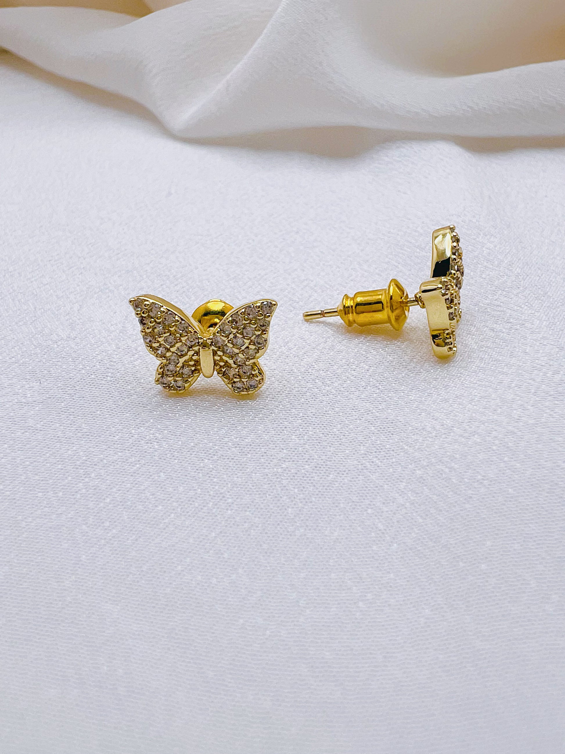 Butterfly Studs Earrings - Paumi