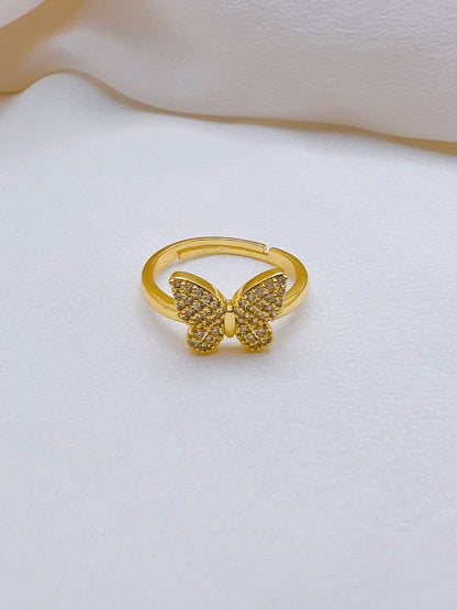 Butterfly Open Ring - Paumi