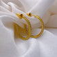 Ava Hoops Earrings - Paumi