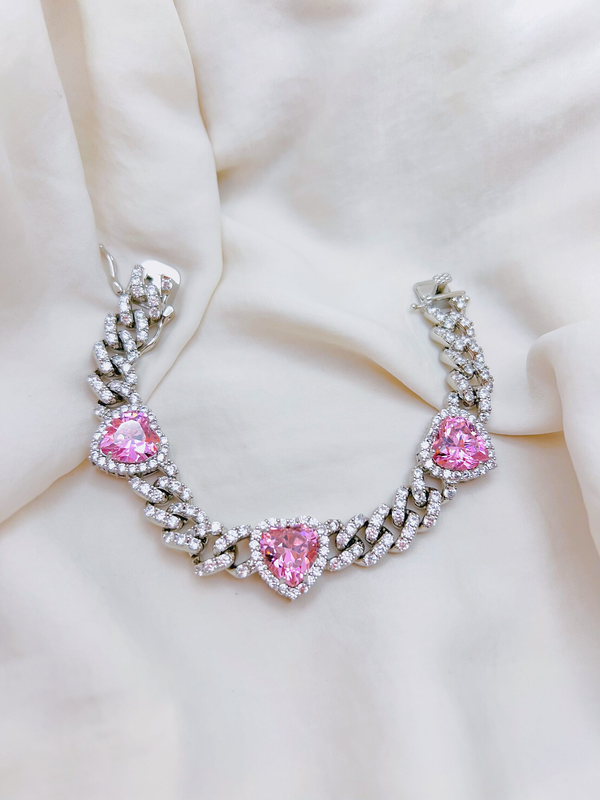 Rosa Heart Bracelet - Paumi